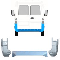 Rear repair panel for Mercedes Sprinter 1995-2006 / Set 9716