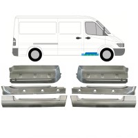 Inner sill, wing, and front step repair panel for Mercedes Sprinter 1995-2006 / Set 10534