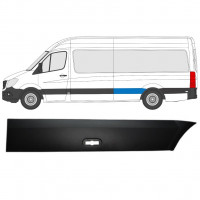 Rear wing side trim for Mercedes Sprinter 2006- / LWB / Left 8027