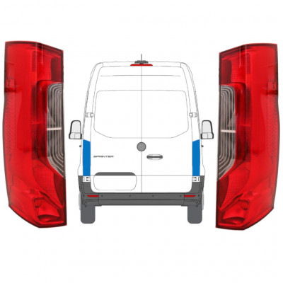 Rear light for Mercedes Sprinter 2018- / Left+Right / Set 12925