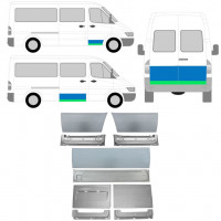 Inner and outer door repair panel for Mercedes Sprinter 1995-2006 / Left+Right / Set 11321