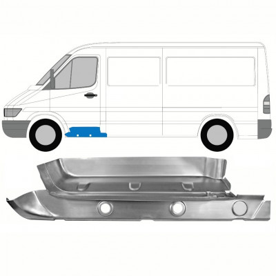  MERCEDES SPRINTER 1995-2006 FRONT DOORSTEP WITH PART OF SILL / LEFT