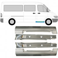 Inner and outer front sill repair panel for Mercedes Sprinter 1995-2006 / Left+Right / Set 10435