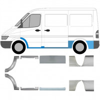 Repair panel set for Mercedes Sprinter 1995-2006 / SWB / Left+Right /  6748