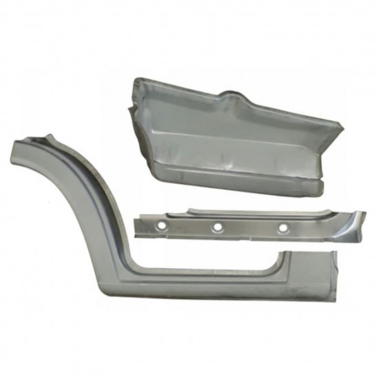 Inner sill, wing, and front step repair panel for Mercedes Sprinter 1995-2006 / Left / Set 10522