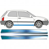 Sill repair panel for Toyota Starlet 1996-1999 / Left = Right (symmetrical) / Set 9887