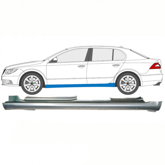 Sill repair panel for Skoda Superb 2008-2015 / Left 10758