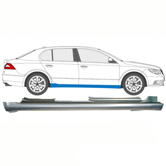 Sill repair panel for Skoda Superb 2008-2015 / Right 10757