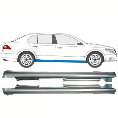 Sill repair panel for Skoda Superb 2008-2015 / Left+Right / Set 10759