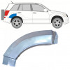 Rear fender rear section repair panel