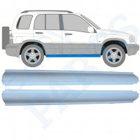 Sill repair panel for Suzuki Grand Vitara 1997-2005 / Left = Right (symmetrical) / Set 10053