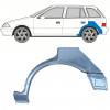 Rear wing repair panel