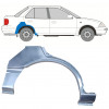 Rear wing repair panel