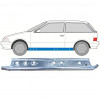 Inner sill repair panel