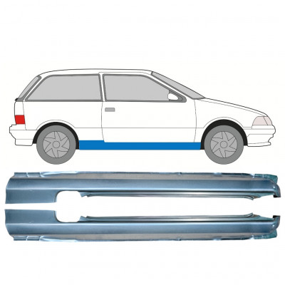 Sill repair panel for Suzuki Swift 1988-2004 / Left+Right / Set 9846