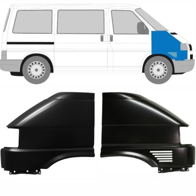 Front wing for Volkswagen Transporter T4 1996-2003 / Left+Right / Set 10583