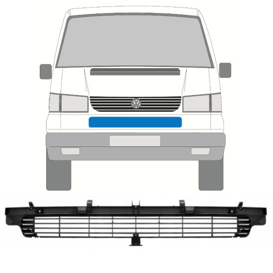 Lower grille