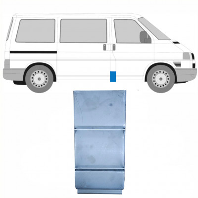 Pillar repair panel for VW Transporter T4 1990-2003 / Left = Right (symmetrical) 8690