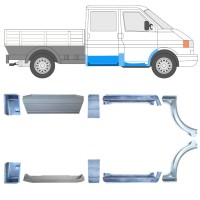 Repair panel set for Volkswagen Transporter T4 1990-2003 / Left+Right / 16914