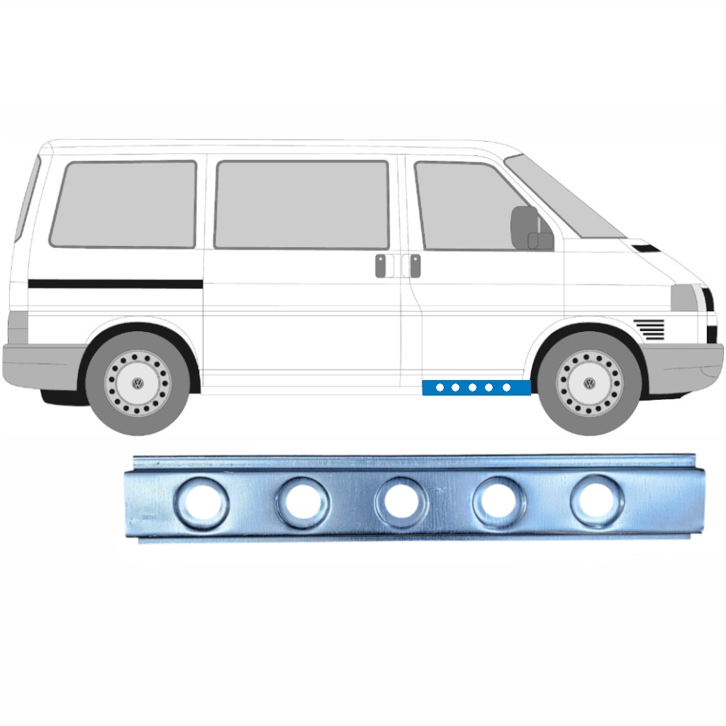 VW T4 1990-2003 INNER SILL REPAIR PANEL / RIGHT = LEFT