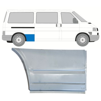 Rear wing repair panel for Volkswagen Transporter T4 1990-2003 / Right 15075