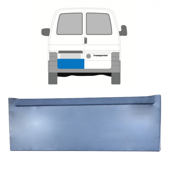 Outer rear door repair panel