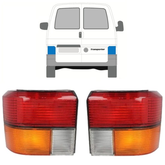 Rear light for Volkswagen Transporter T4 1990-2003 / Left+Right / Set 9769