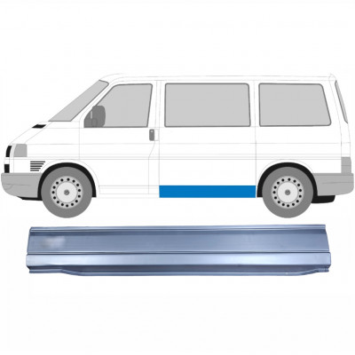 VW T4 1990-2003 LOW SIDE SKIN REPAIR PANEL / LEFT