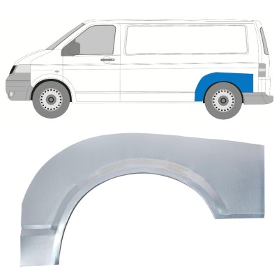 Rear wing repair panel for Volkswagen Transporter T5 2003-2015 / Left 16371