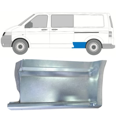 Rear wing repair panel for Volkswagen Transporter T5 2003-2015 / Left 16667