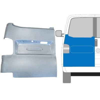 Rear door repair panel for Volkswagen Transporter T5 2003-2015 / Left 15058