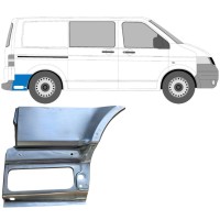 Rear fender repair panel behind the wheel for Volkswagen Transporter T5 2003-2015 / Right 16262
