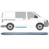 Sliding door sill repair panel