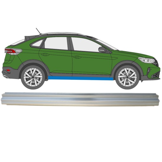 Sill repair panel