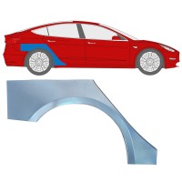Rear wing repair panel for Tesla Model 3 2017-2023 / Right 16373