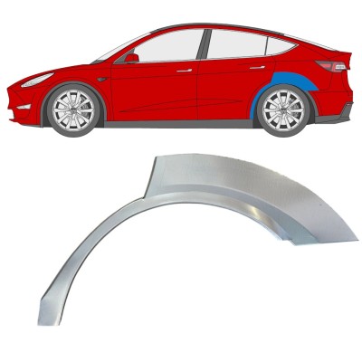 Rear wing repair panel for Tesla Model Y 2020- / Left 16377