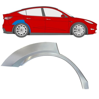 Rear wing repair panel for Tesla Model Y 2020- / Right 16376