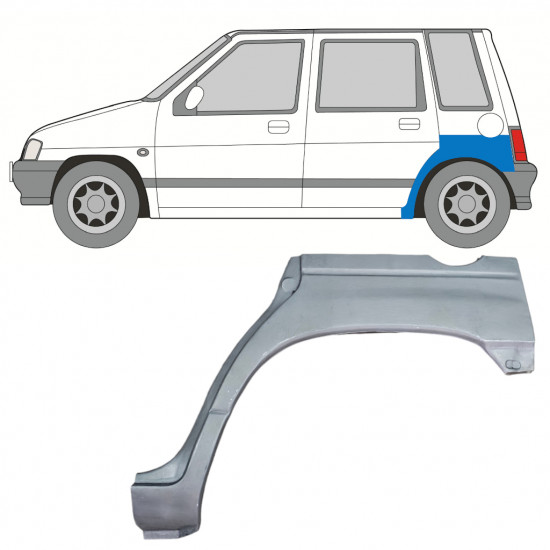 DAEWOO TICO 1991-2000 REAR WHEEL ARCH / RIGHT