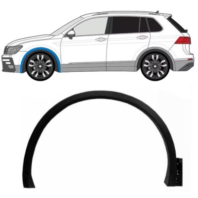 Front wing trim for Volkswagen Tiguan 2016-2024 R-Line / Left 14862