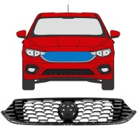 Grille for Fiat Tipo 2016- 7530