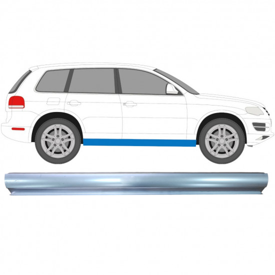 Sill repair panel for VW Touareg 2002-2010 / Left = Right (symmetrical) 7132