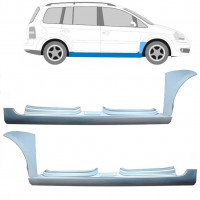 Sill and front wing repair panel for VW Touran 2003-2010 11166