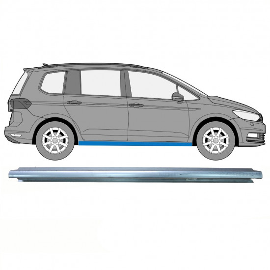 Sill repair panel for VW Touran 2015- / Left = Right (symmetrical) 8970