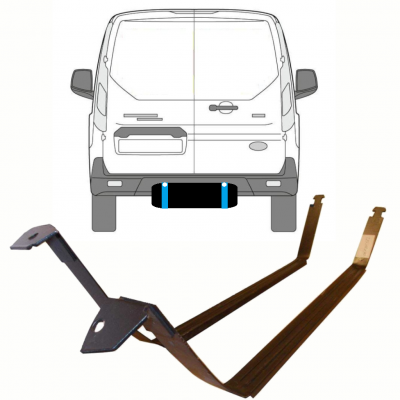 FORD TOURNEO CONNECT 2013- FUEL TANK STRAPS