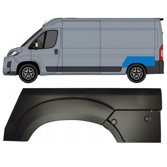 Rear wing repair panel for Toyota Proace Max 2024- / Left 16694