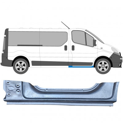 OPEL VIVARO / R TRAFIC 2001- SILL REPAIR PANEL / RIGHT