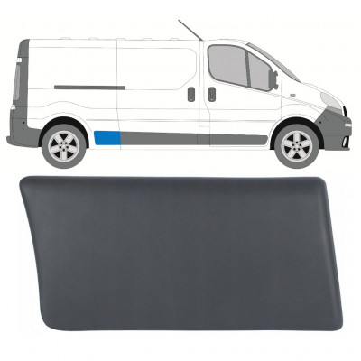 RENAULT TRAFIC 2001-2014 REAR REAR WING MOULDING TRIM / RIGHT