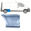 Rear wing repair panel