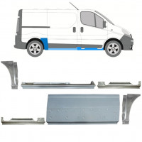 Repair panel set for Renault Trafic Opel Vivaro 2001-2014 / SWB /  11230