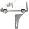Rear wing repair panel